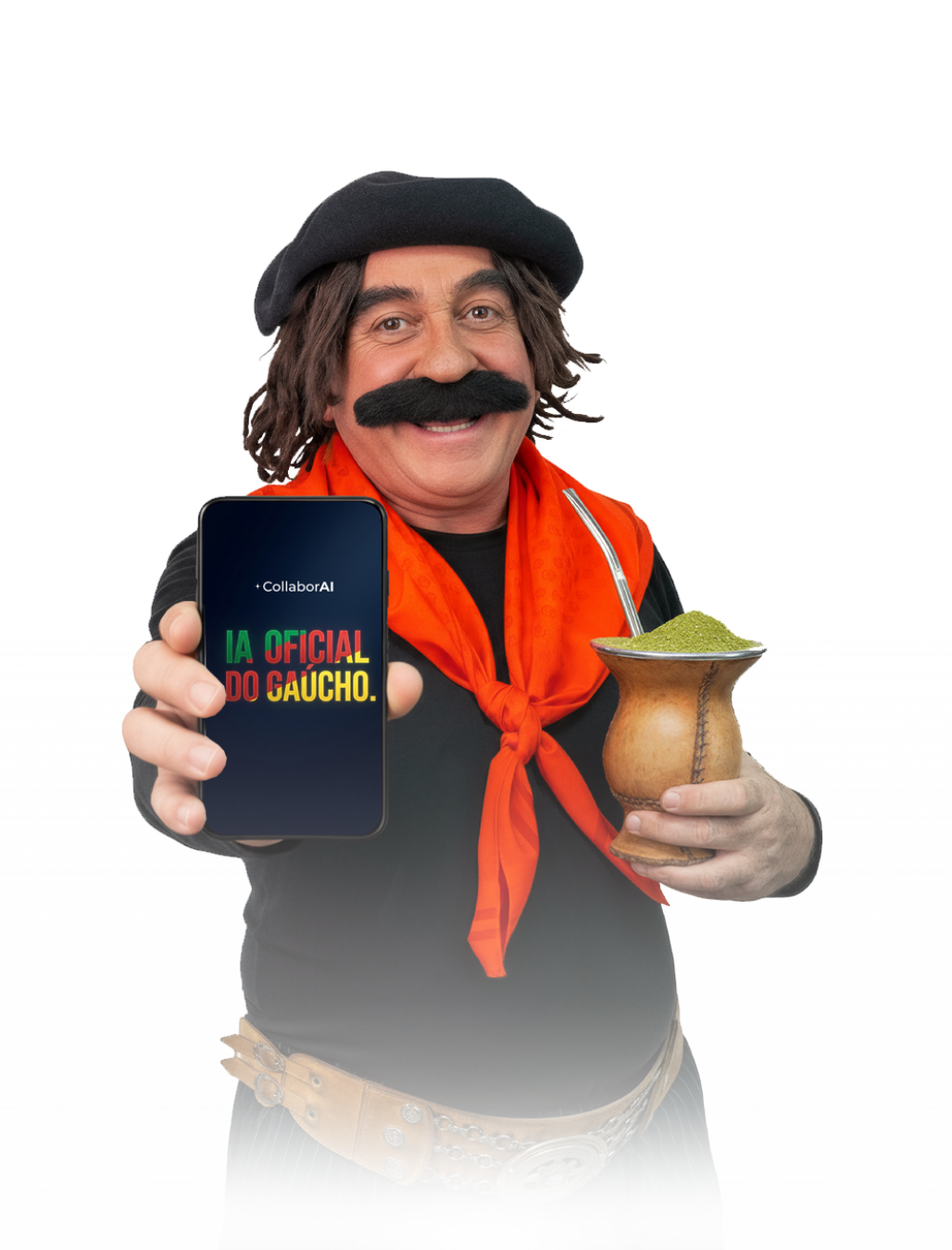 Guri de Uruguaiana mostrando o CollaborAI